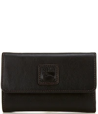 Dooney & Bourke Florentine Collection Leather Flap Wallet