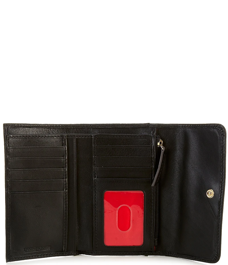 Dooney & Bourke Florentine Collection Leather Flap Wallet