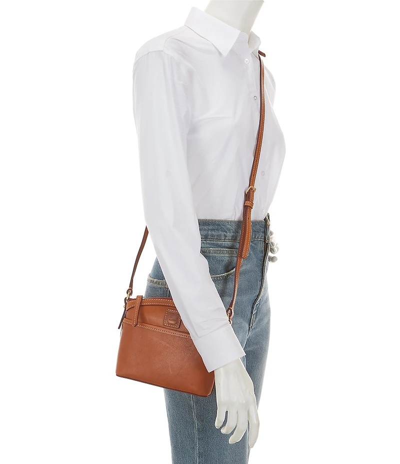 Dooney & Bourke Florentine Domed Leather Crossbody Bag