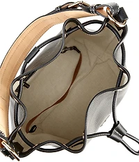 Dooney & Bourke Lucca Leather Drawstring Shoulder Bucket Bag