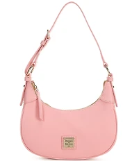 Dooney & Bourke Lucca Pebbled Leather Baguette Shoulder Bag