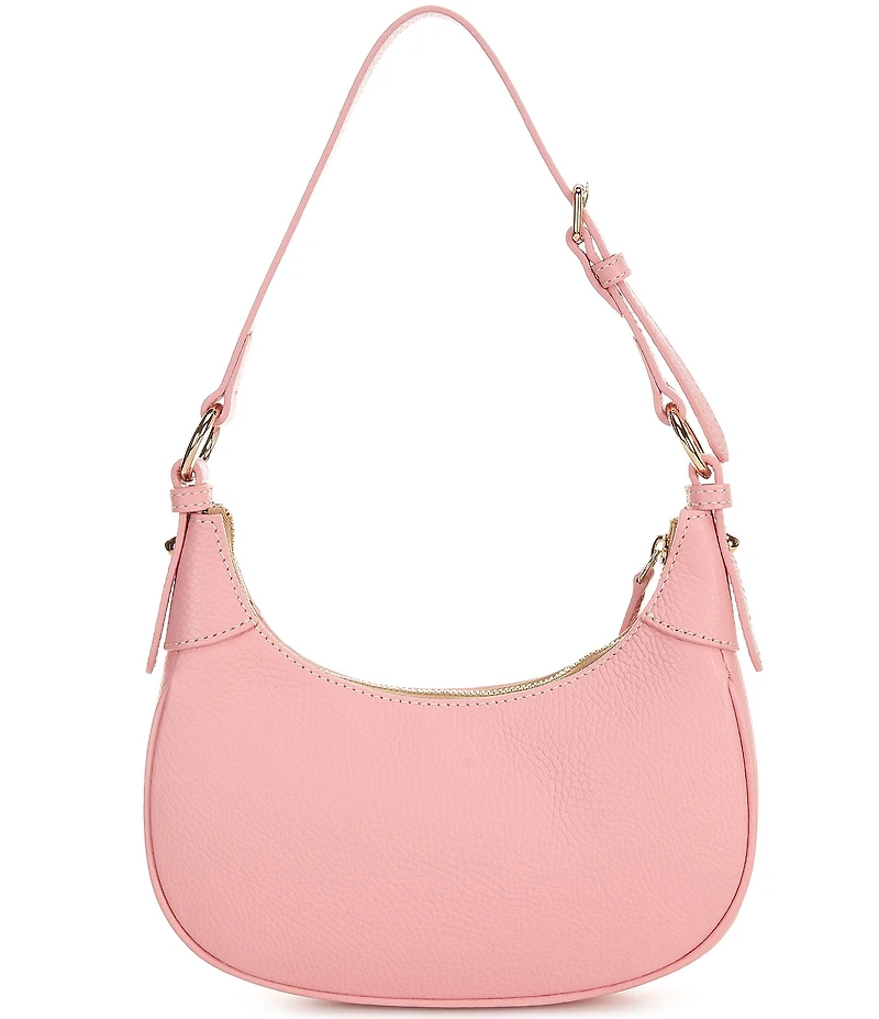 Dooney & Bourke Lucca Pebbled Leather Baguette Shoulder Bag