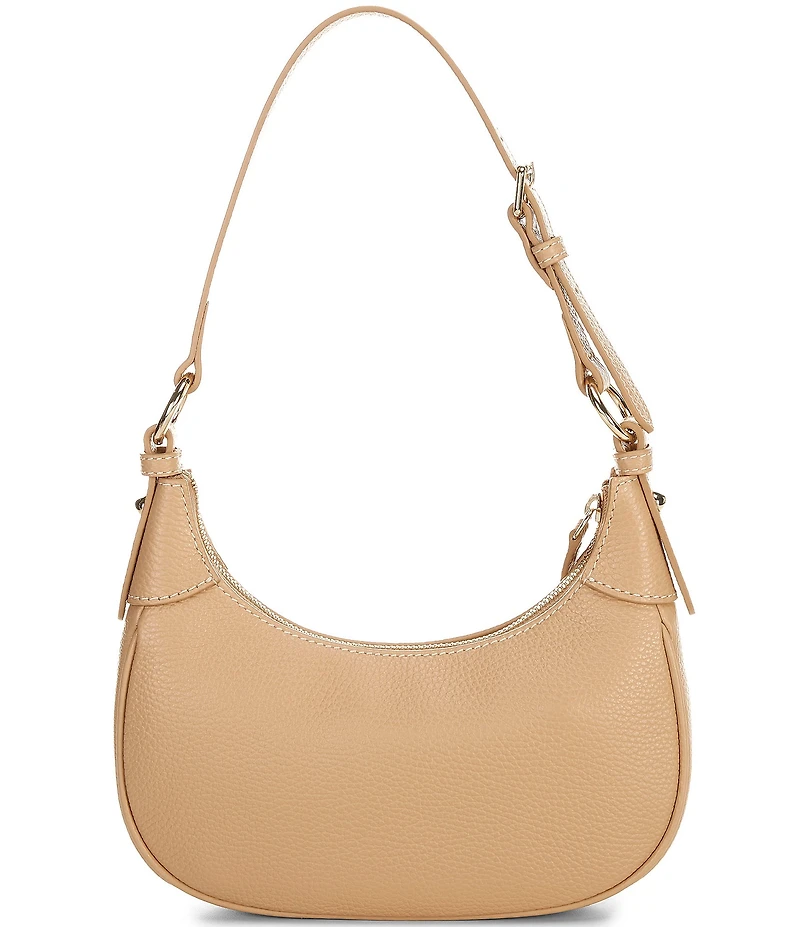 Dooney & Bourke Lucca Pebbled Leather Baguette Shoulder Bag