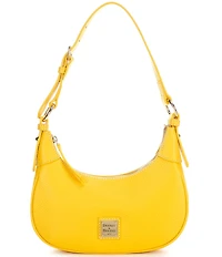 Dooney & Bourke Lucca Pebbled Leather Baguette Shoulder Bag
