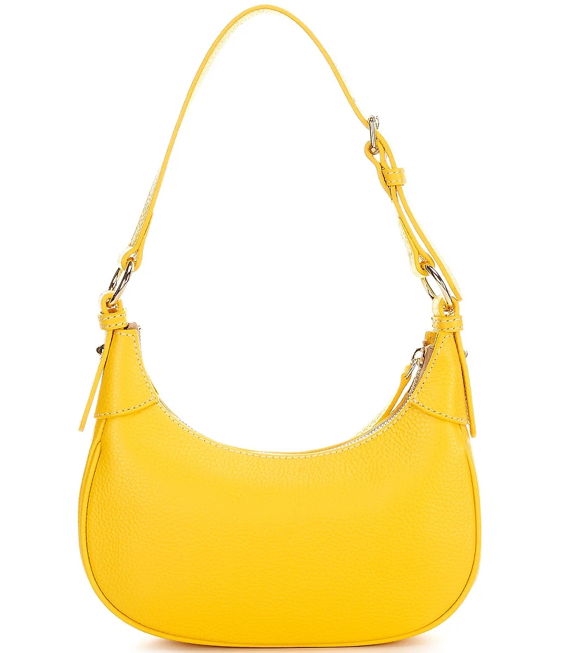Dooney & Bourke Lucca Pebbled Leather Baguette Shoulder Bag