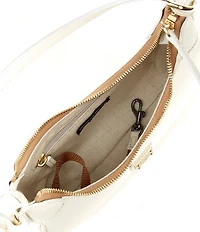 Dooney & Bourke Lucca Pebbled Leather Baguette Shoulder Bag
