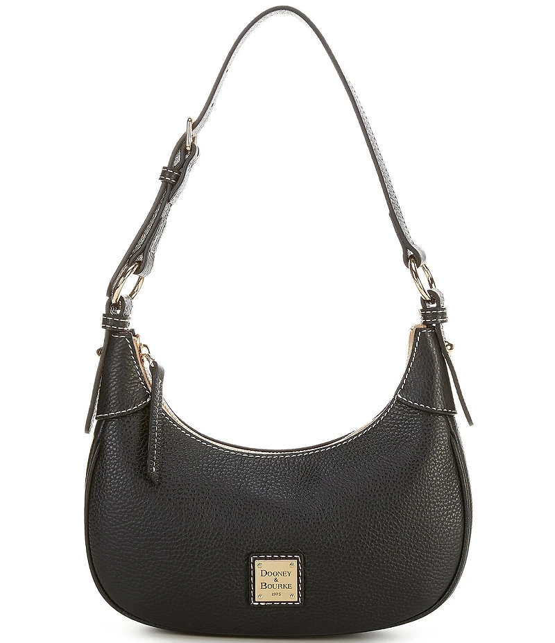 Dooney & Bourke Lucca Pebbled Leather Baguette Shoulder Bag