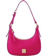 Dooney & Bourke Lucca Pebbled Leather Baguette Shoulder Bag