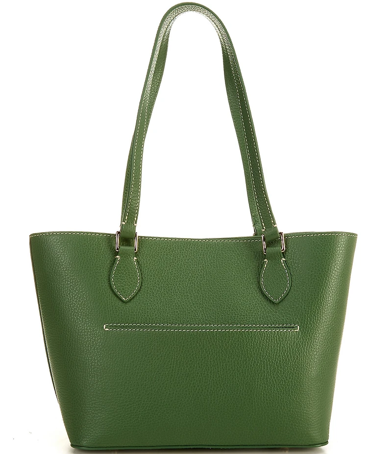 Dooney & Bourke Lucca Collection Italian Leather Small Jessie Tote Bag