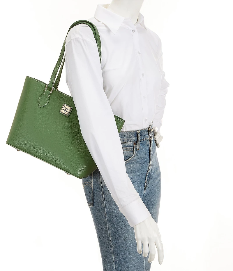 Dooney & Bourke Lucca Collection Italian Leather Small Jessie Tote Bag