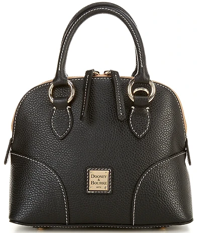 Dooney & Bourke Lucca Collection Italian Leather Small Satchel Bag