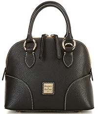 Dooney & Bourke Lucca Collection Italian Leather Small Satchel Bag