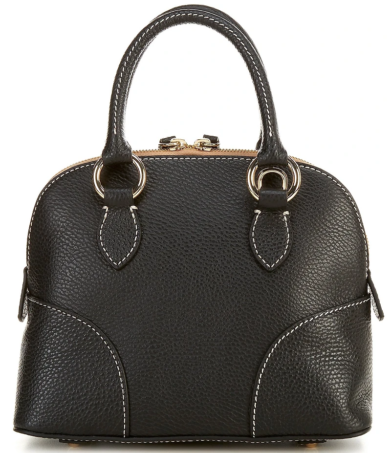 Dooney & Bourke Lucca Collection Italian Leather Small Satchel Bag