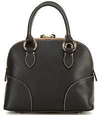 Dooney & Bourke Lucca Collection Italian Leather Small Satchel Bag