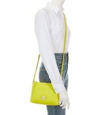 Dooney & Bourke Lucca Leather Ginger Crossbody Bag