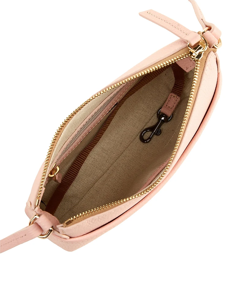 Dooney & Bourke Lucca Leather Ginger Crossbody Bag