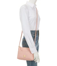 Dooney & Bourke Lucca Leather Ginger Crossbody Bag