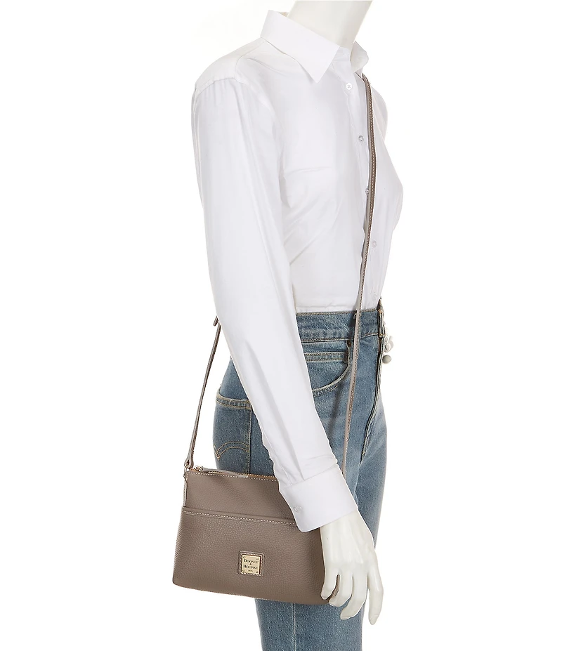 Dooney & Bourke Lucca Leather Ginger Crossbody Bag