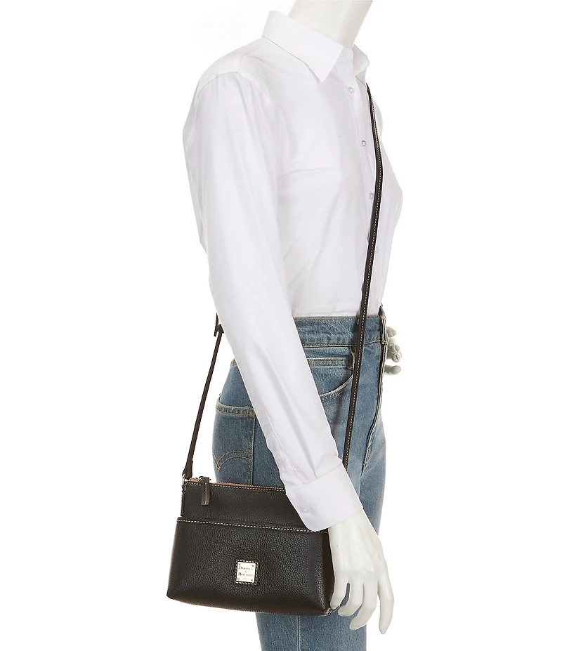 Dooney & Bourke Lucca Leather Ginger Crossbody Bag