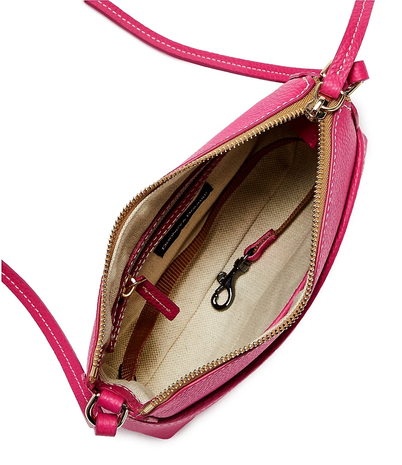 Dooney & Bourke Lucca Leather Ginger Crossbody Bag