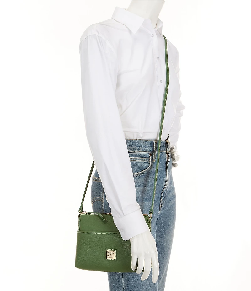 Dooney & Bourke Lucca Leather Ginger Crossbody Bag