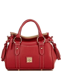 Dooney & Bourke Lucca Leather Tassel Satchel Bag