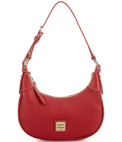 Dooney & Bourke Lucca Pebbled Leather Baguette Shoulder Bag