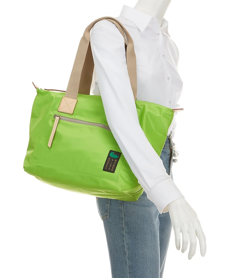 Dooney & Bourke Nylon Front Zip Tote Bag