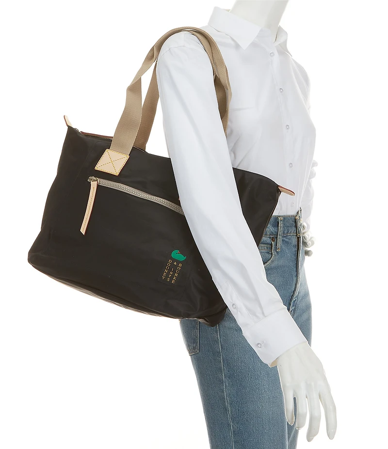 Dooney & Bourke Nylon Front Zip Tote Bag
