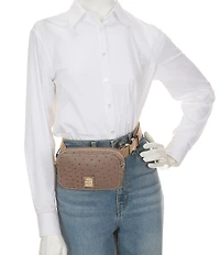 Dooney & Bourke Ostrich Belt Bag