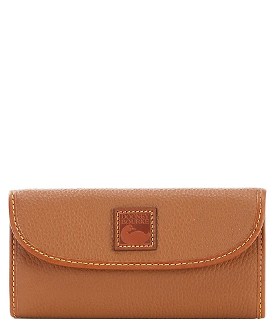Dooney & Bourke Pebble Collection Continental Clutch Wallet
