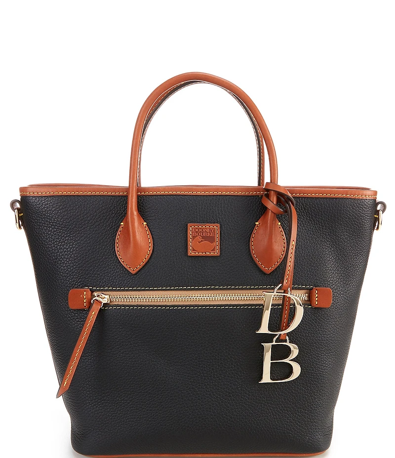 Dooney & Bourke Pebble Collection Leather Handle Tote Bag