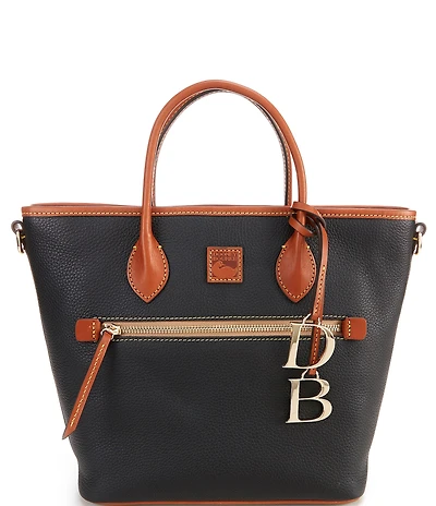 Dooney & Bourke Pebble Collection Leather Handle Tote Bag