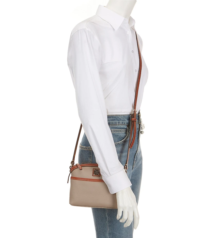 Dooney & Bourke Pebble Grain Domed Crossbody Bag
