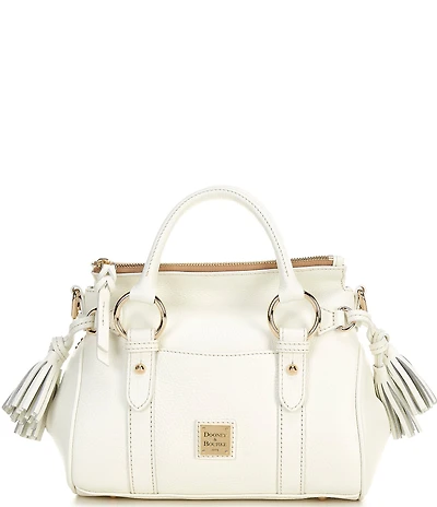 Dooney & Bourke Lucca Leather Tassle Satchel Bag