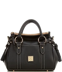 Dooney & Bourke Lucca Leather Tassle Satchel Bag