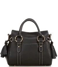 Dooney & Bourke Lucca Leather Tassle Satchel Bag