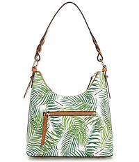 Dooney & Bourke Siesta Key Bryce Palm Leaf Hobo Bag