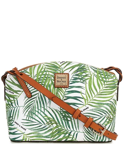 Dooney & Bourke Siesta Key Penny Palm Leaf Crossbody Bag