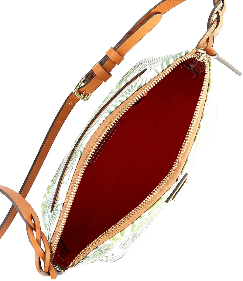 Dooney & Bourke Siesta Key Penny Palm Leaf Crossbody Bag
