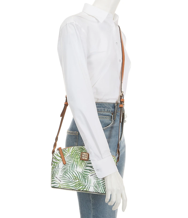 Dooney & Bourke Siesta Key Penny Palm Leaf Crossbody Bag