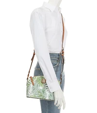 Dooney & Bourke Siesta Key Penny Palm Leaf Crossbody Bag