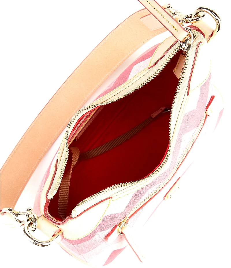 Dooney & Bourke Small Chevron Hobo Bag