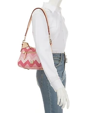Dooney & Bourke Small Chevron Hobo Bag