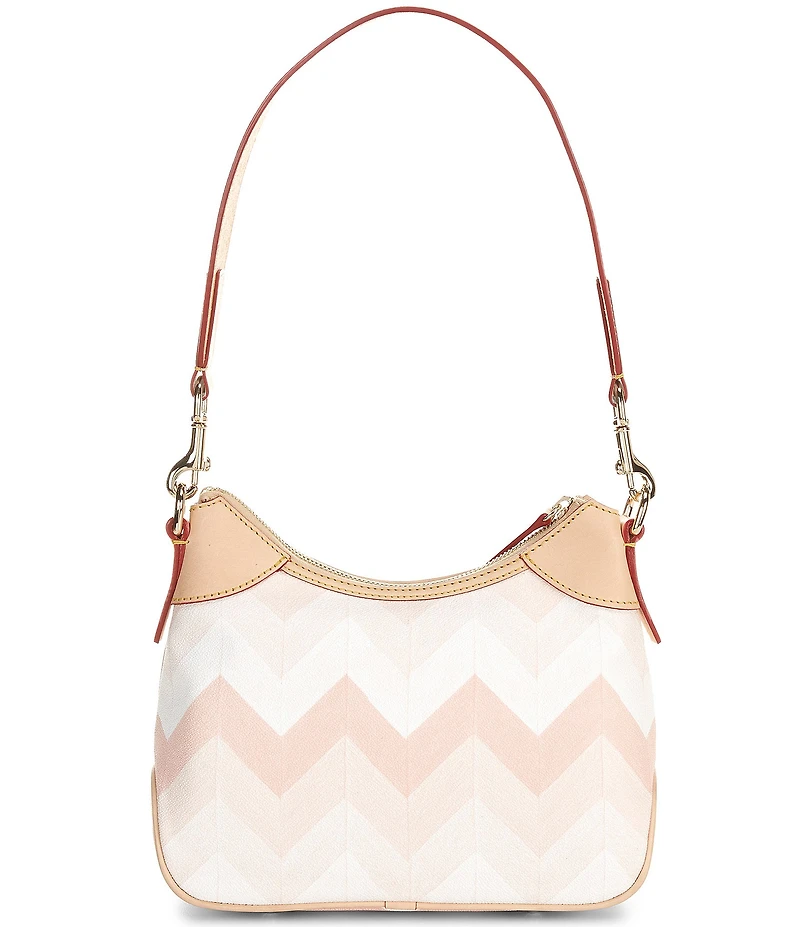 Dooney & Bourke Small Chevron Hobo Bag