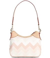 Dooney & Bourke Small Chevron Hobo Bag