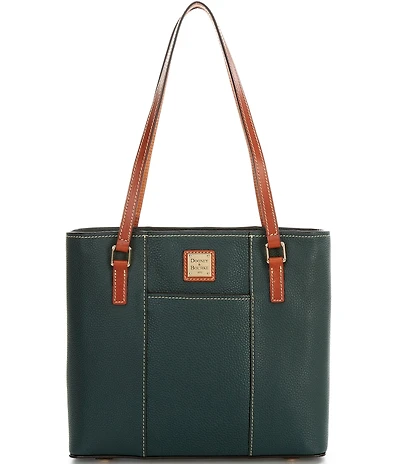 Dooney & Bourke Pebble Collection Lexington Small Leather Shopper Tote Bag