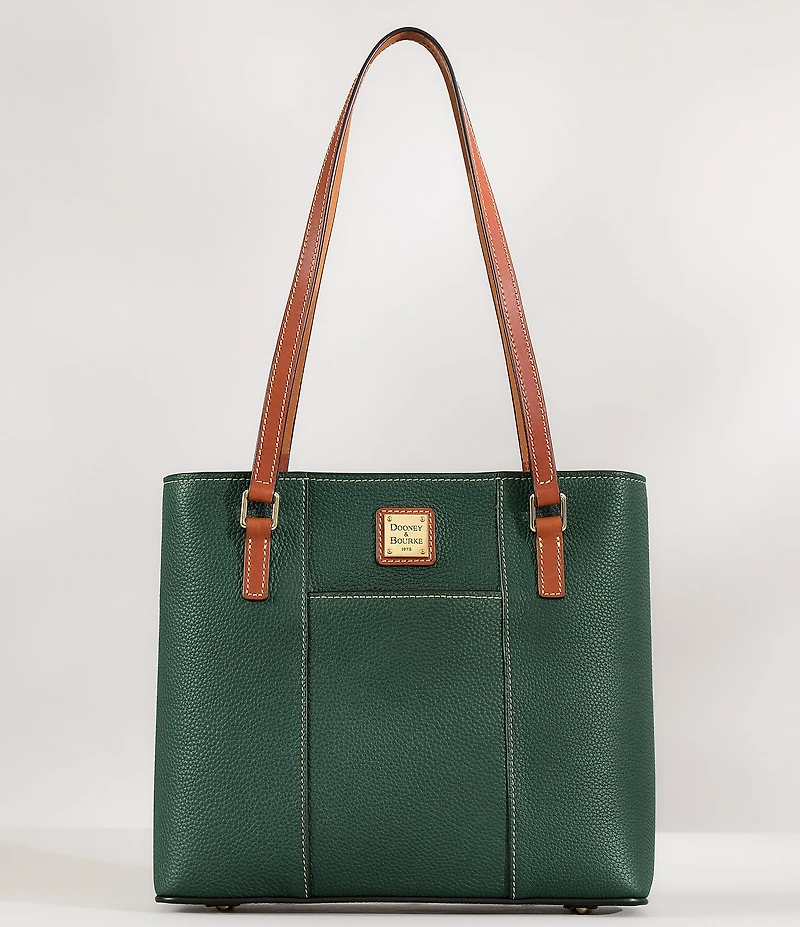 Dooney & Bourke Pebble Collection Lexington Small Leather Shopper Tote Bag