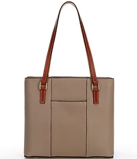 Dooney & Bourke Pebble Collection Lexington Small Leather Shopper Tote Bag