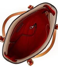 Dooney & Bourke Pebble Collection Lexington Small Leather Shopper Tote Bag